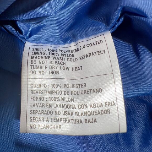 NFL Superbowl XXXIX Reebok Full Zip Windbreaker Men Large 2005 Drawstring Waist - Picture 10 of 16